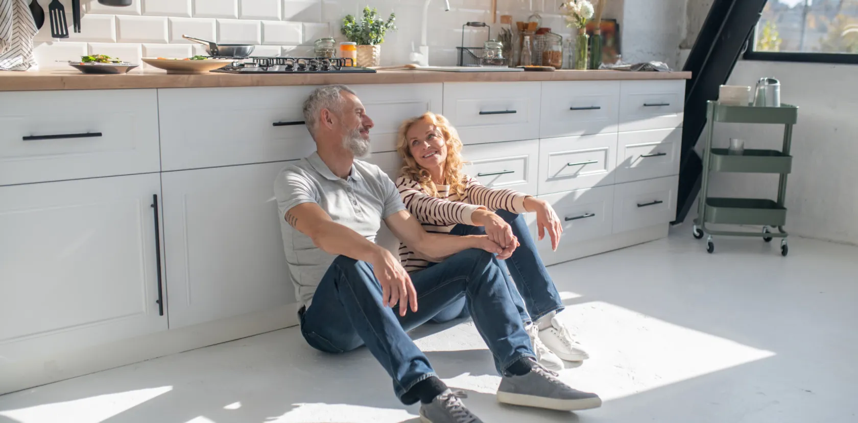 Elektrische vloerverwarming in de keuken