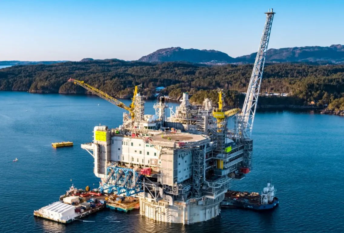 Speedheat elektrische vloerverwarming op Noors boorplatform Aasta Hansteen