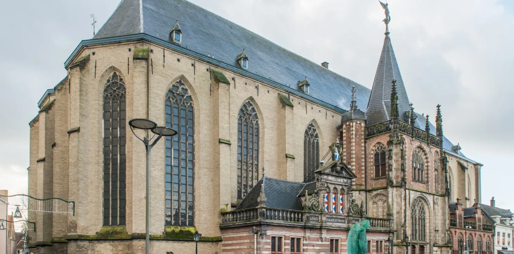 De grote kerk in Zwolle verwarmd met Speedheat