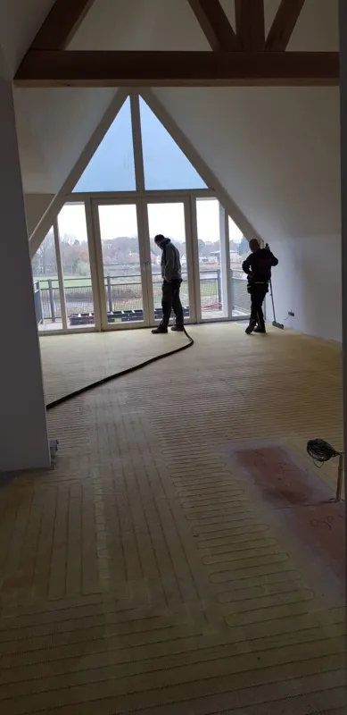 Speedheat elektrische vloerverwarming in luxe penthouse appartement