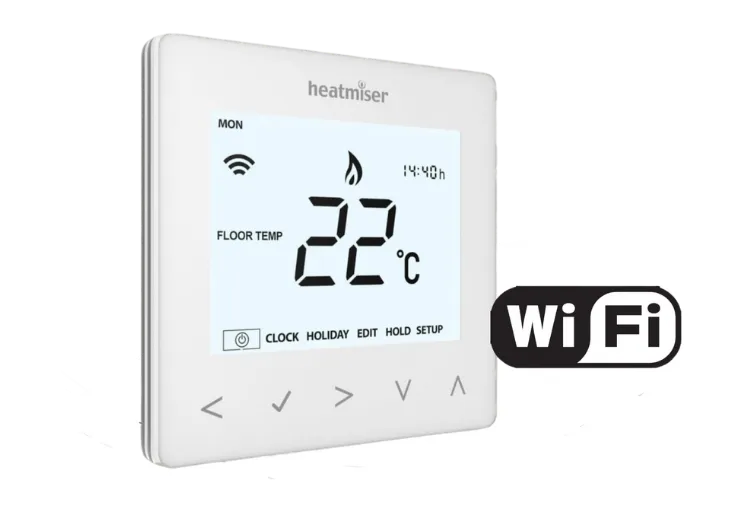 Heatmiser Digitale Klokthermostaat Met Touchscreen En Wifi