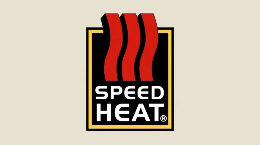 Speedheat Logo met achtergrond