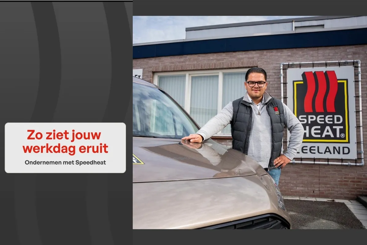 Rutger verteld over een werkdag als franchisenemer van Speedheat